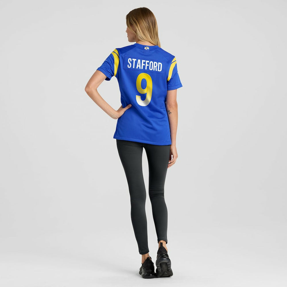 Matthew Stafford Los Angeles Rams Women's Game Jersey - Royal Jerseys