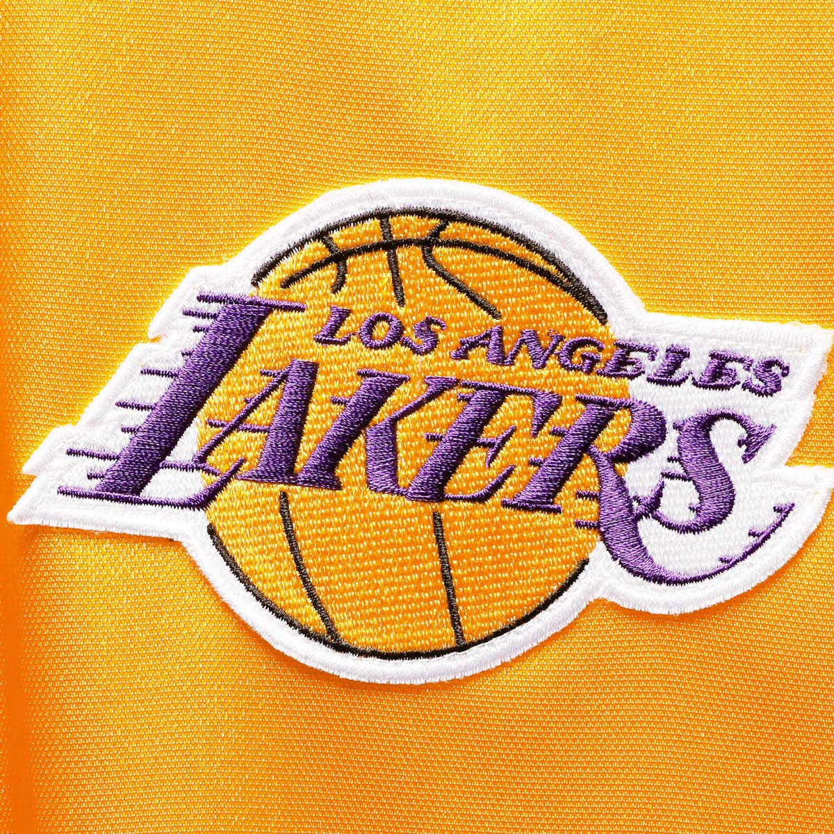 Los Angeles Lakers Hardwood Classics Big & Tall On-Court Shooting V-Neck Shirt Gold/Purple - Mitchell & Ness