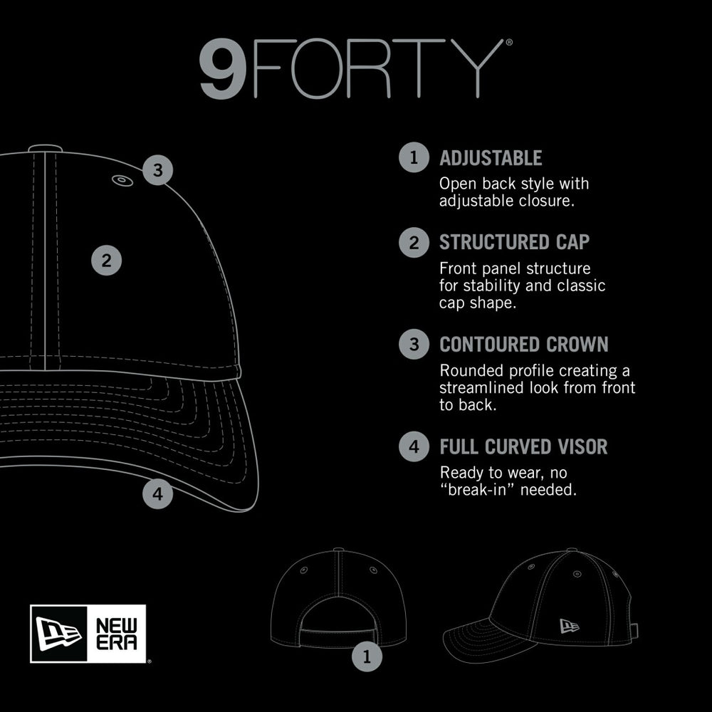 New York Jets New Era Plane The League 9FORTY Adjustable Hat - Kelly Green Hats