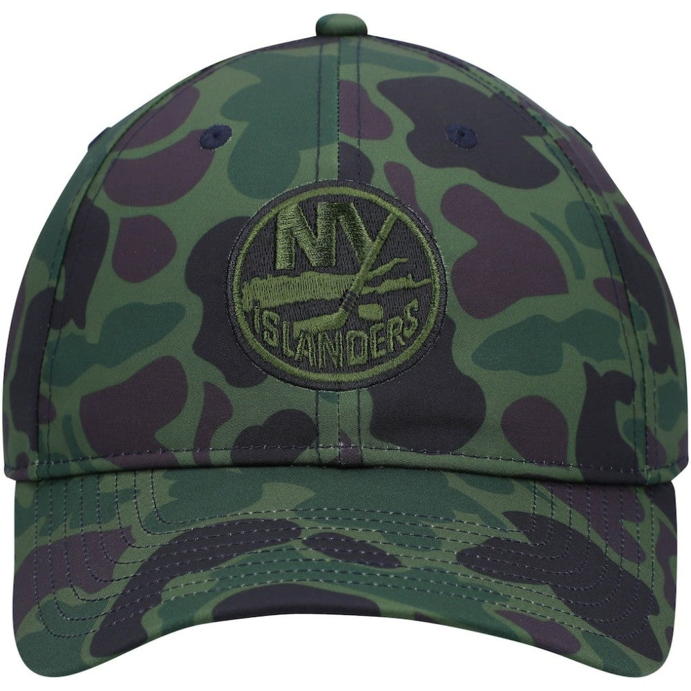 New York Islanders adidas Locker Room Slouch Adjustable Hat - Camo | US 4265572