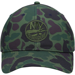New York Islanders adidas Locker Room Slouch Adjustable Hat - Camo | US 4265572