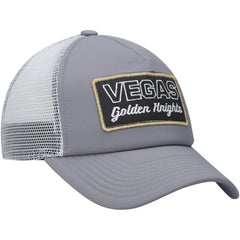 Vegas Golden Knights adidas Locker Room Foam Trucker Snapback Hat - Gray/White | US 4265618