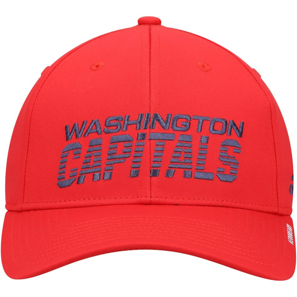 Washington Capitals adidas 2021 Locker Room AEROREADY Flex Hat - Red | US 4265682
