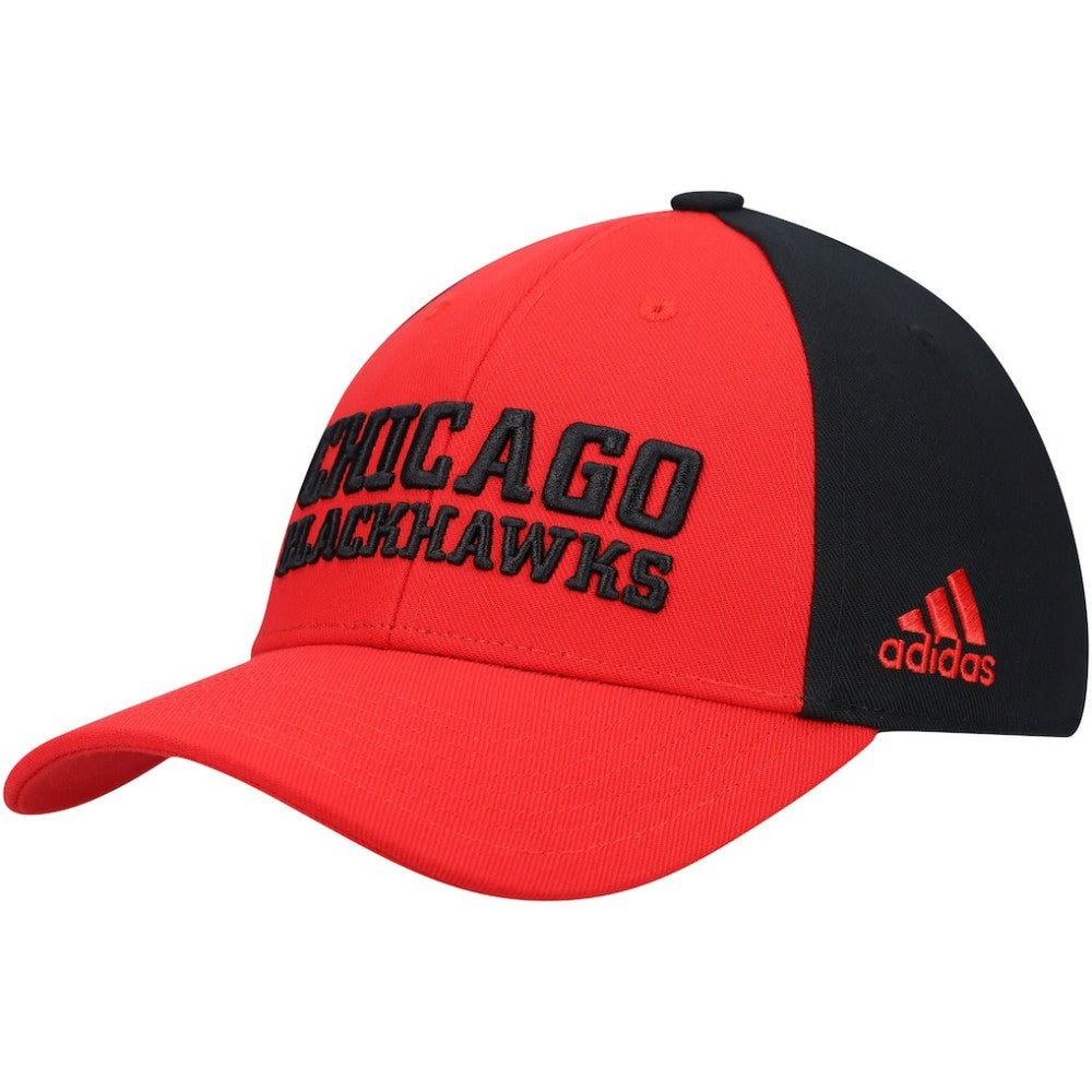 Chicago Blackhawks adidas Locker Room Adjustable Hat - Red | US 4265720