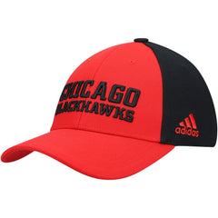 Chicago Blackhawks adidas Locker Room Adjustable Hat - Red | US 4265720