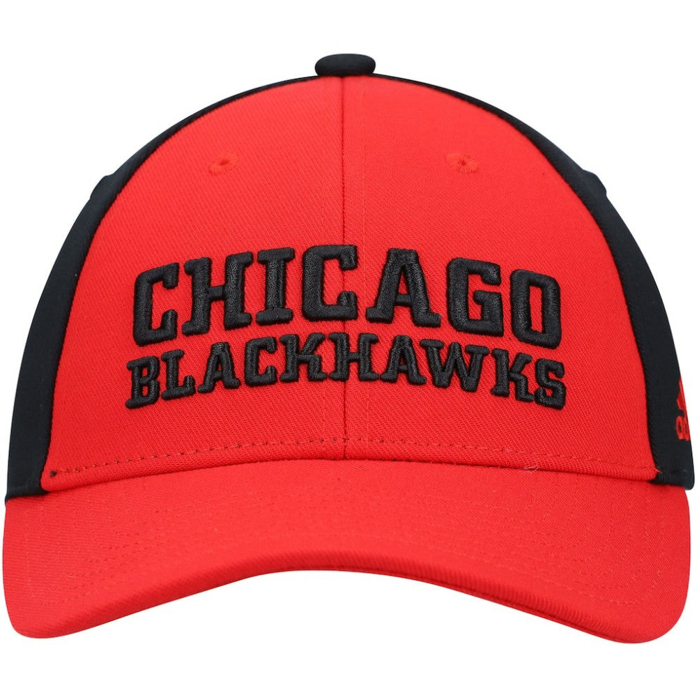 Chicago Blackhawks adidas Locker Room Adjustable Hat - Red | US 4265720