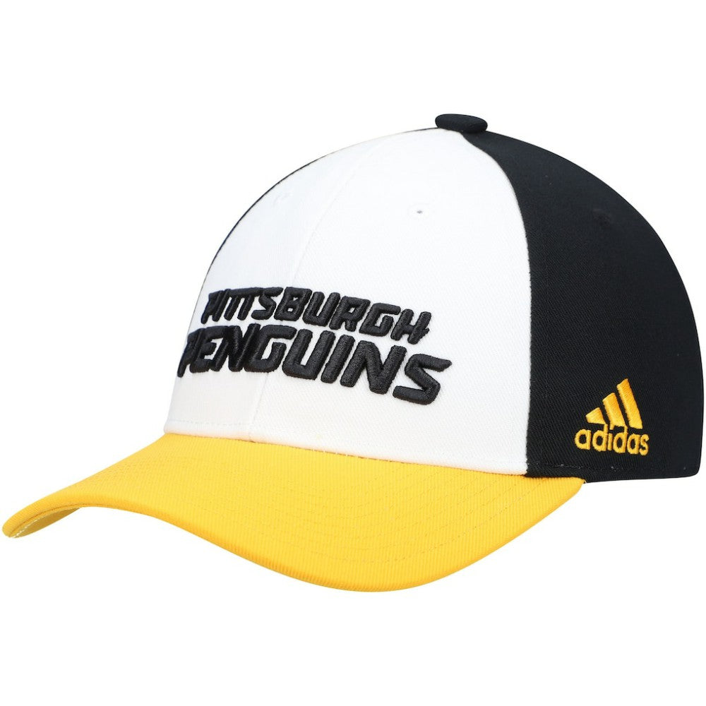 Pittsburgh Penguins adidas Locker Room Adjustable Hat - White | US 4265728