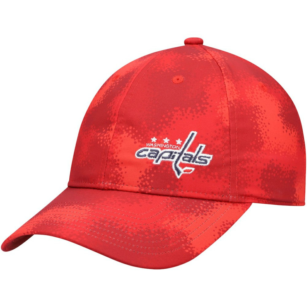 Washington Capitals adidas Women's Camo Slouch Adjustable Hat - Red | US 4265779