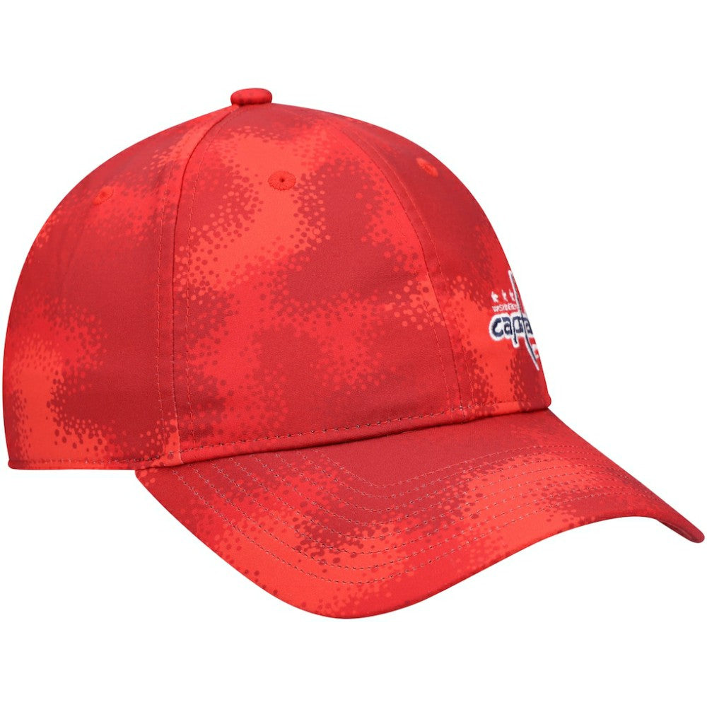 Washington Capitals adidas Women's Camo Slouch Adjustable Hat - Red | US 4265779