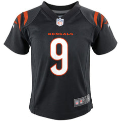 Joe Burrow Cincinnati Bengals Preschool Game Jersey - Black Jerseys