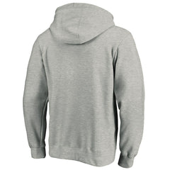 Toronto Maple Leafs Primary Team Logo Fleece Fitted Pullover Hoodie - Heather Gray | US 4267448