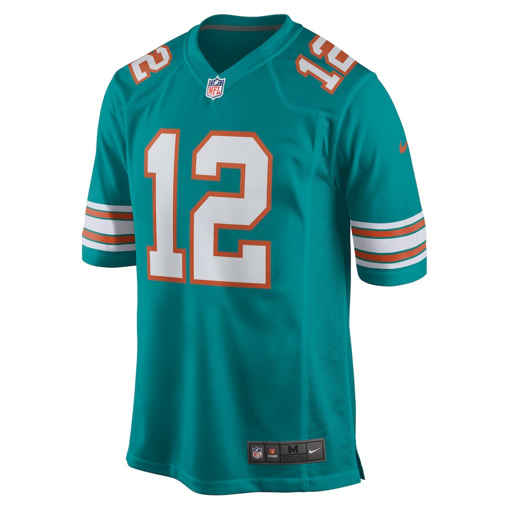 Bob Griese Miami Dolphins Retired Player Jersey - Aqua Jerseys
