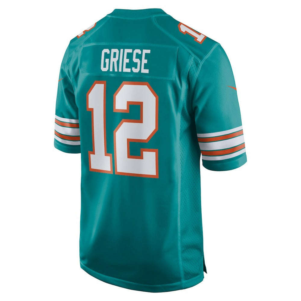 Bob Griese Miami Dolphins Retired Player Jersey - Aqua Jerseys