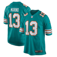 Dan Marino Miami Dolphins Retired Player Jersey - Aqua Jerseys
