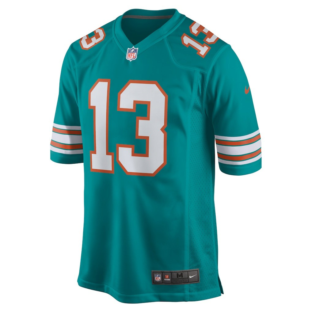 Dan Marino Miami Dolphins Retired Player Jersey - Aqua Jerseys