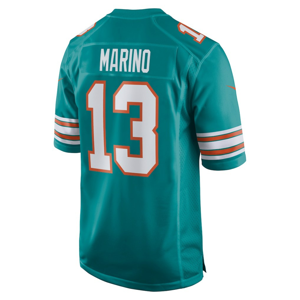 Dan Marino Miami Dolphins Retired Player Jersey - Aqua Jerseys