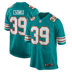 Larry Csonka Miami Dolphins Retired Player Jersey - Aqua Jerseys