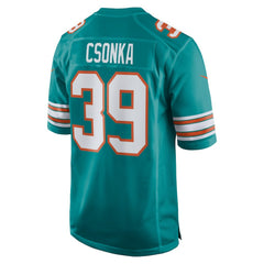 Larry Csonka Miami Dolphins Retired Player Jersey - Aqua Jerseys