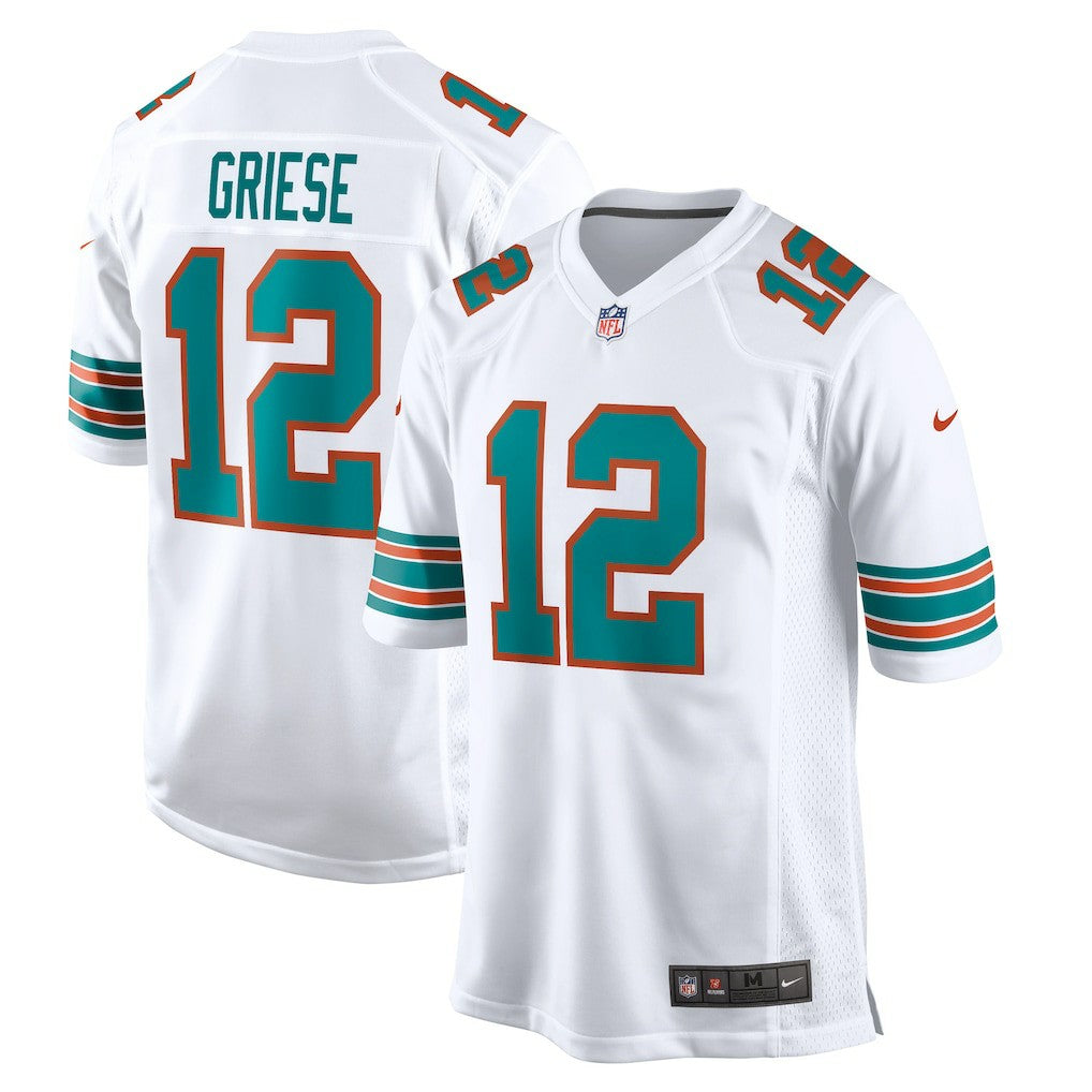 Bob Griese Miami Dolphins Retired Player Jersey - White Jerseys