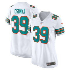 Larry Csonka Miami Dolphins Retired Player Jersey - White Jerseys