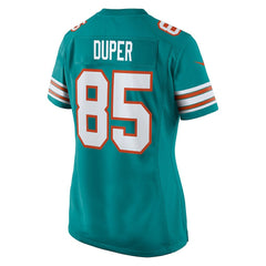Mark Duper Miami Dolphins Women's Retired Player Jersey - Aqua Jerseys