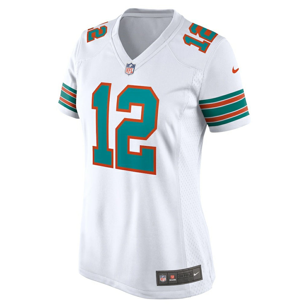 Bob Griese Miami Dolphins Women's Retired Player Jersey - White Jerseys