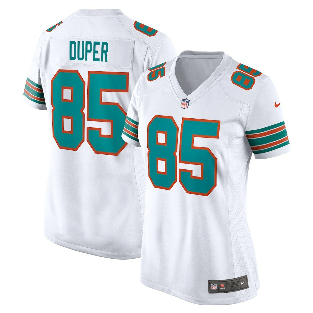 Mark Duper Miami Dolphins Women's Retired Player Jersey - White Jerseys