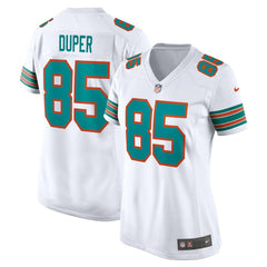 Mark Duper Miami Dolphins Women's Retired Player Jersey - White Jerseys