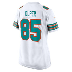 Mark Duper Miami Dolphins Women's Retired Player Jersey - White Jerseys
