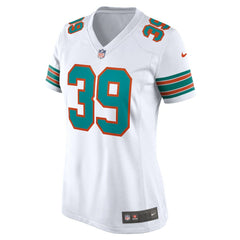 Larry Csonka Miami Dolphins Women's Retired Player Jersey - White Jerseys