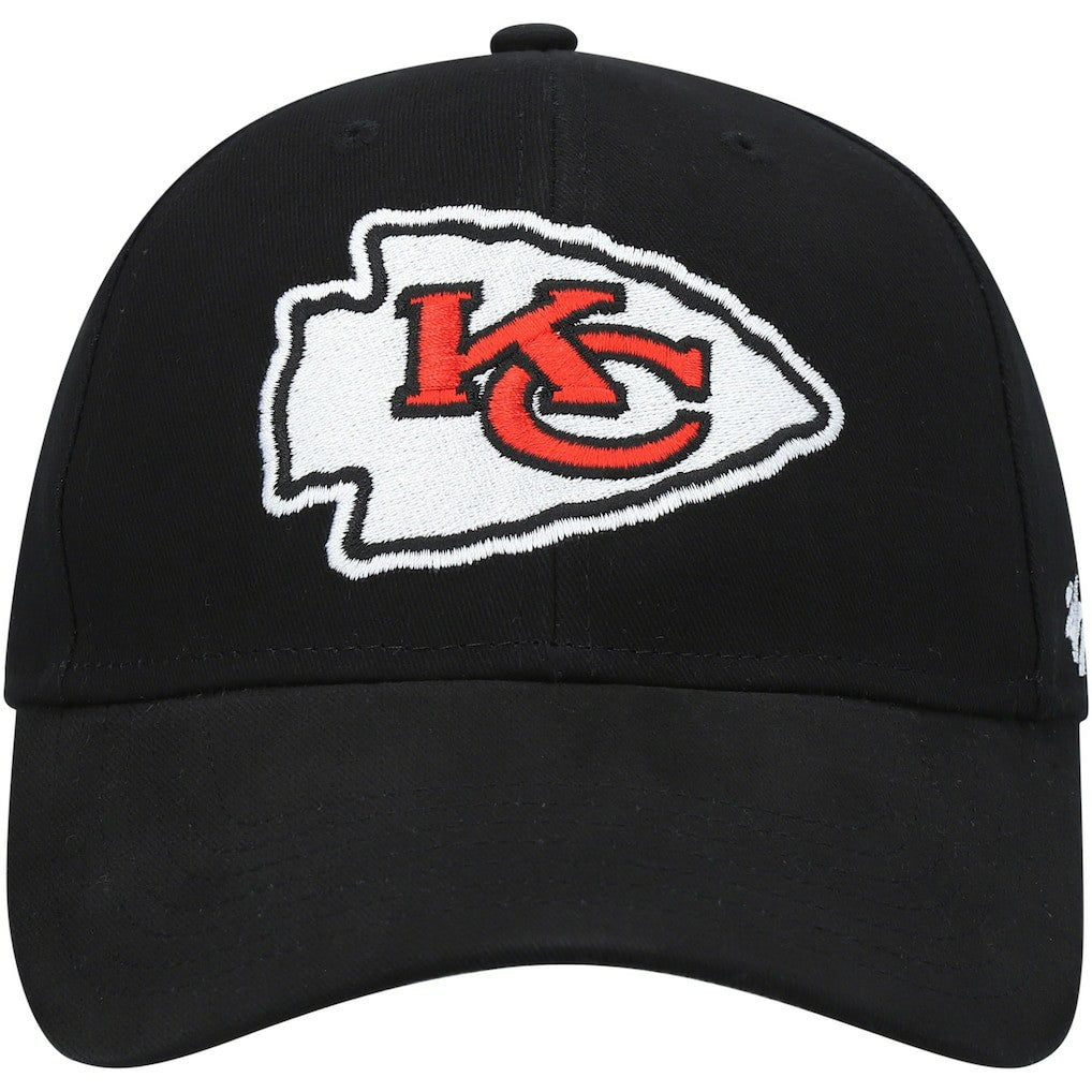 Kansas City Chiefs '47 Youth Secondary MVP Adjustable Hat - Black Hats