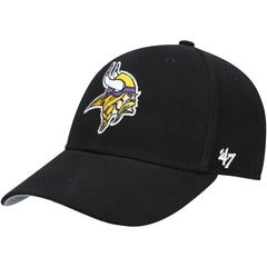 Minnesota Vikings '47 Youth Secondary MVP Adjustable Hat - Black Hats