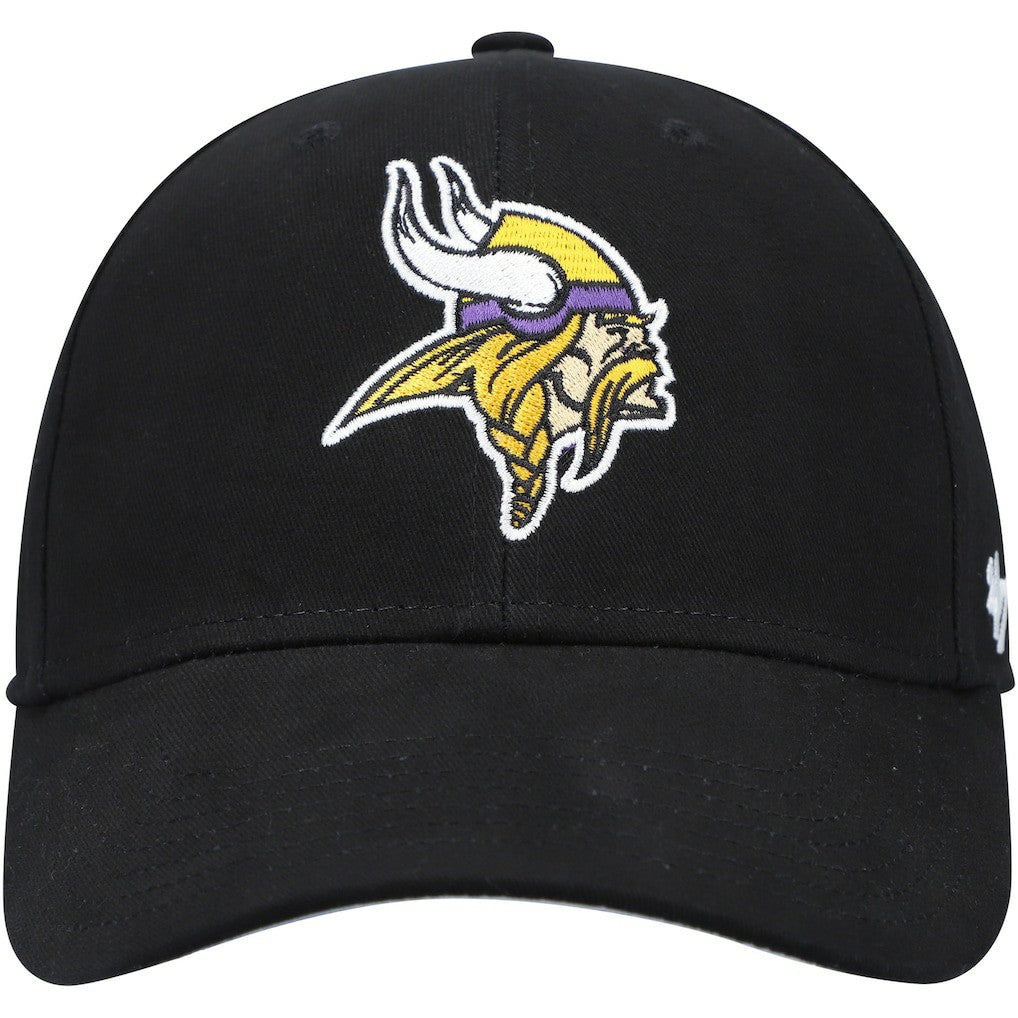 Minnesota Vikings '47 Youth Secondary MVP Adjustable Hat - Black Hats