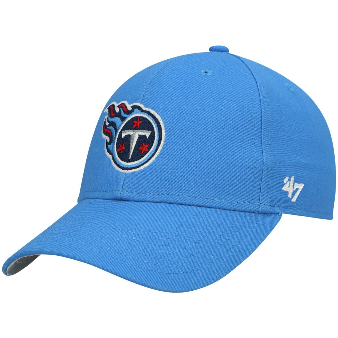 Tennessee Titans '47 Youth Secondary MVP Adjustable Hat - Light Blue Hats