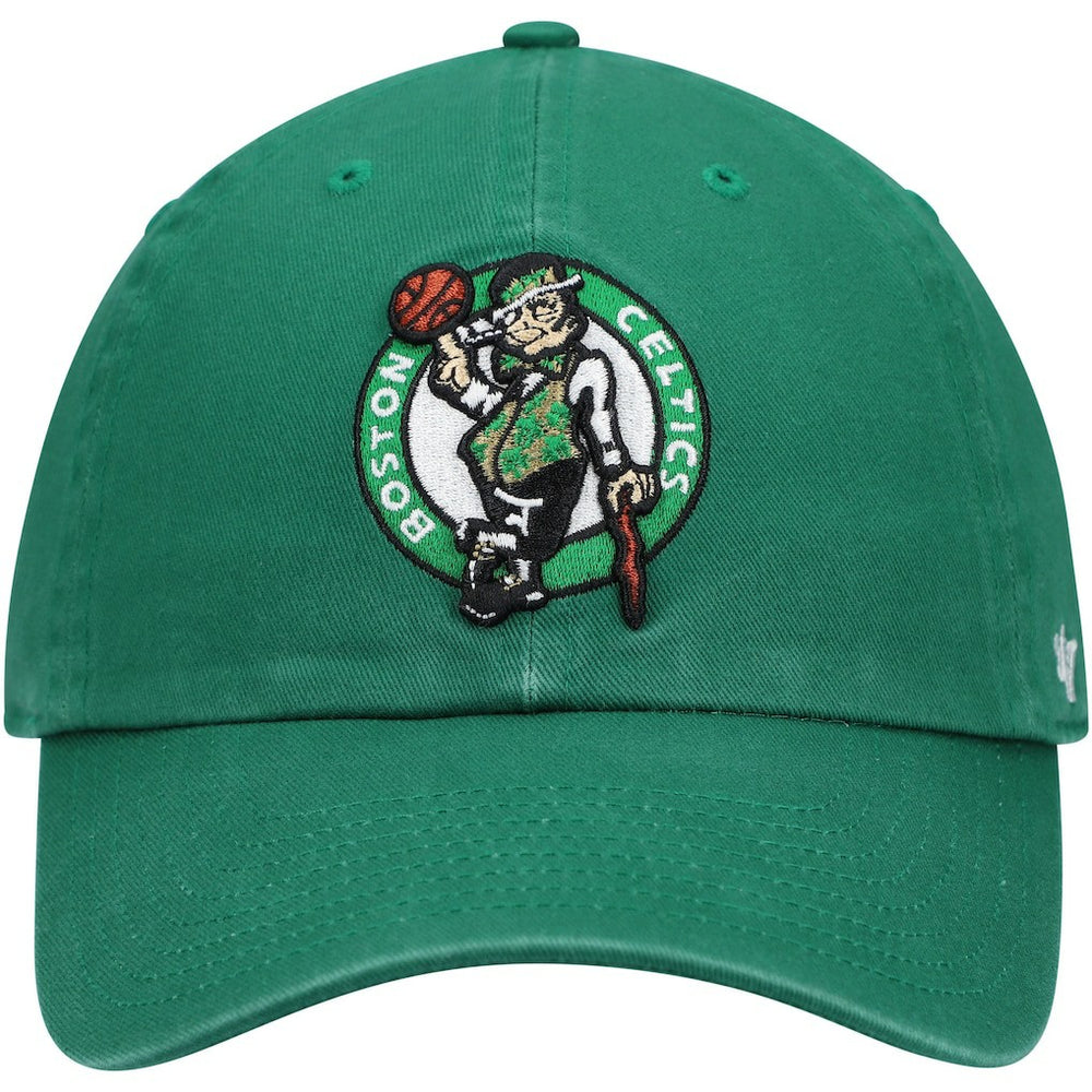 Boston Celtics '47 Core Logo Clean Up Adjustable Hat Kelly Green - 47 brand