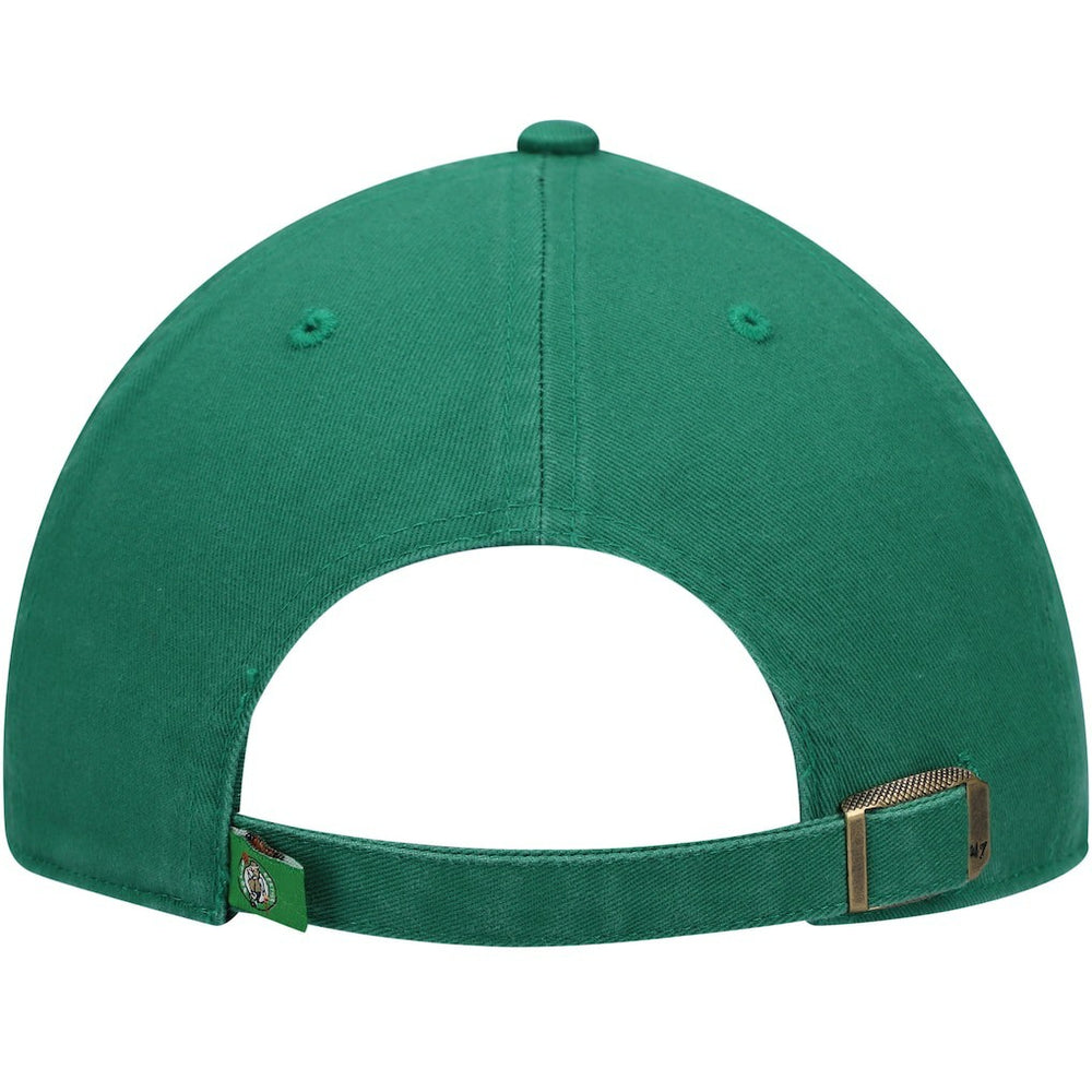 Boston Celtics '47 Core Logo Clean Up Adjustable Hat Kelly Green - 47 brand