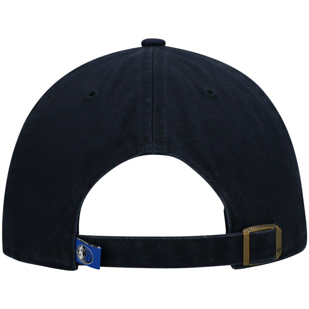 Dallas Mavericks '47 Core Logo Clean Up Adjustable Hat Navy - 47 brand