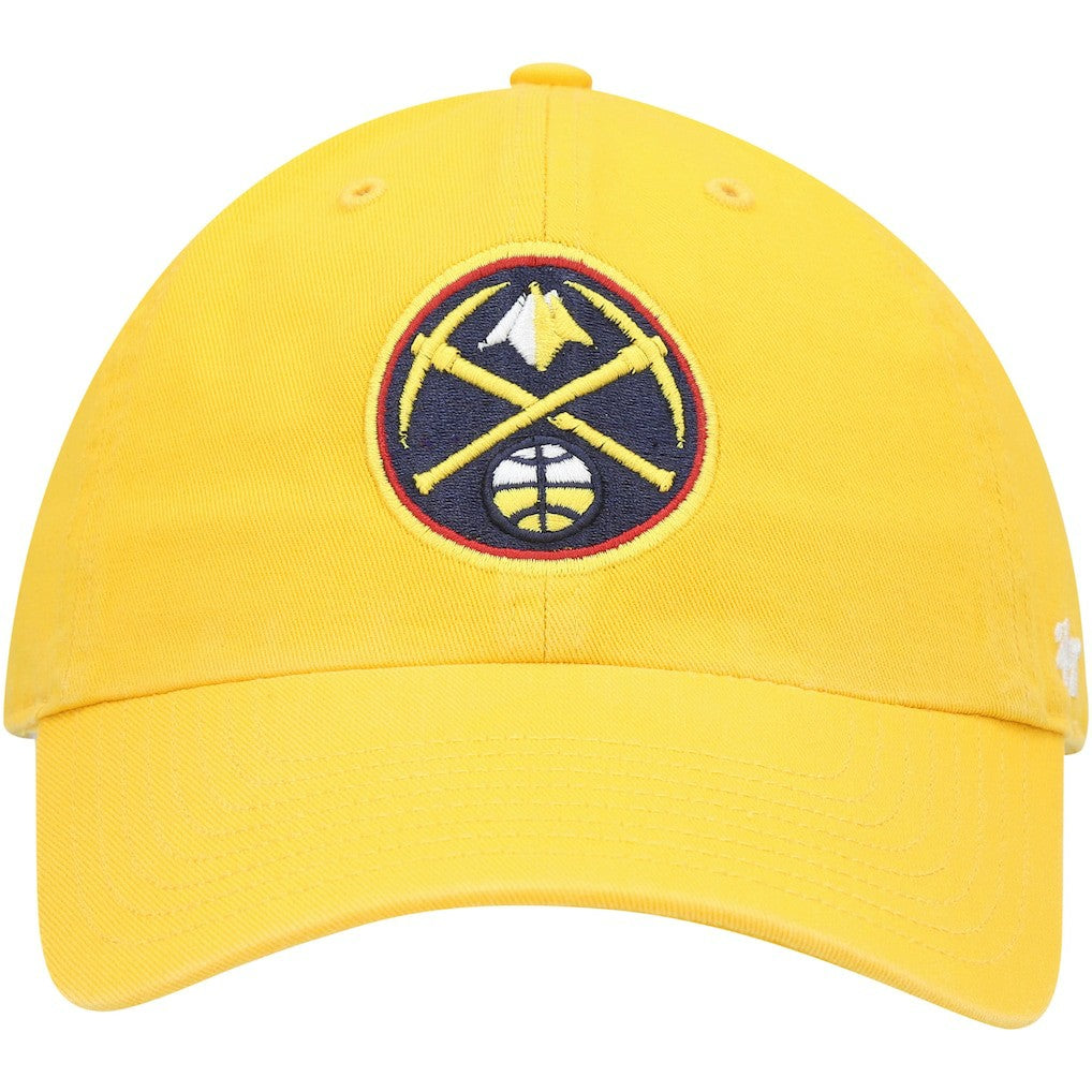 Denver Nuggets '47 Core Logo Clean Up Adjustable Hat Gold - 47 brand