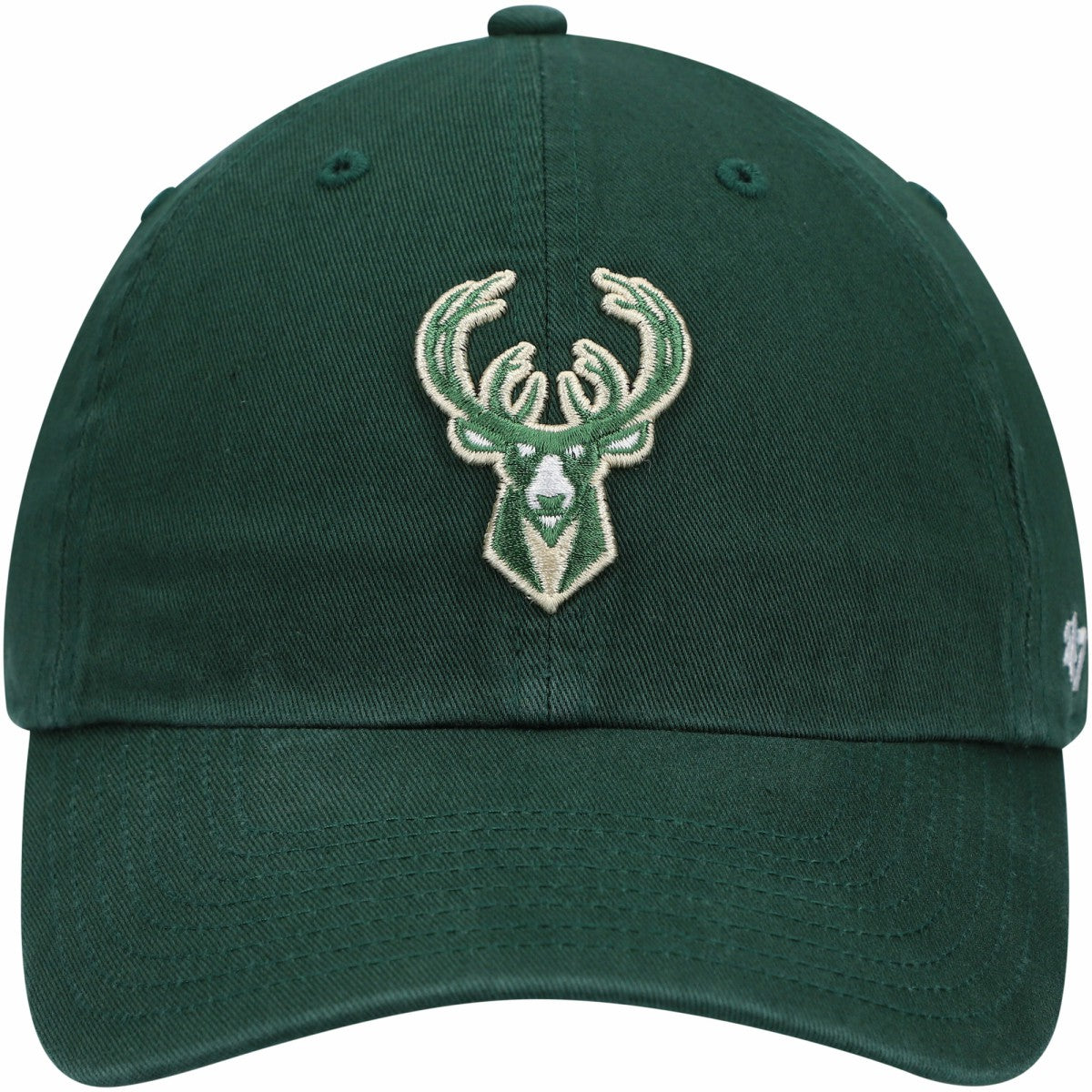 Milwaukee Bucks '47 Core Logo Clean Up Adjustable Hat Hunter Green - 47 brand