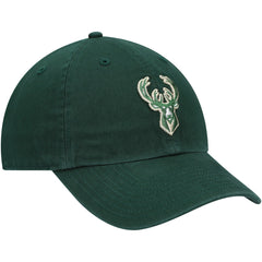 Milwaukee Bucks '47 Core Logo Clean Up Adjustable Hat Hunter Green - 47 brand