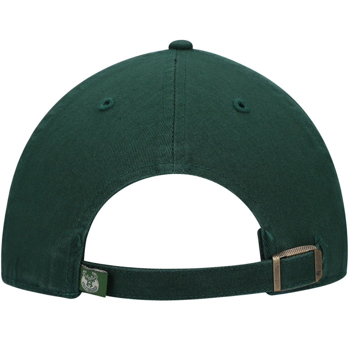 Milwaukee Bucks '47 Core Logo Clean Up Adjustable Hat Hunter Green - 47 brand