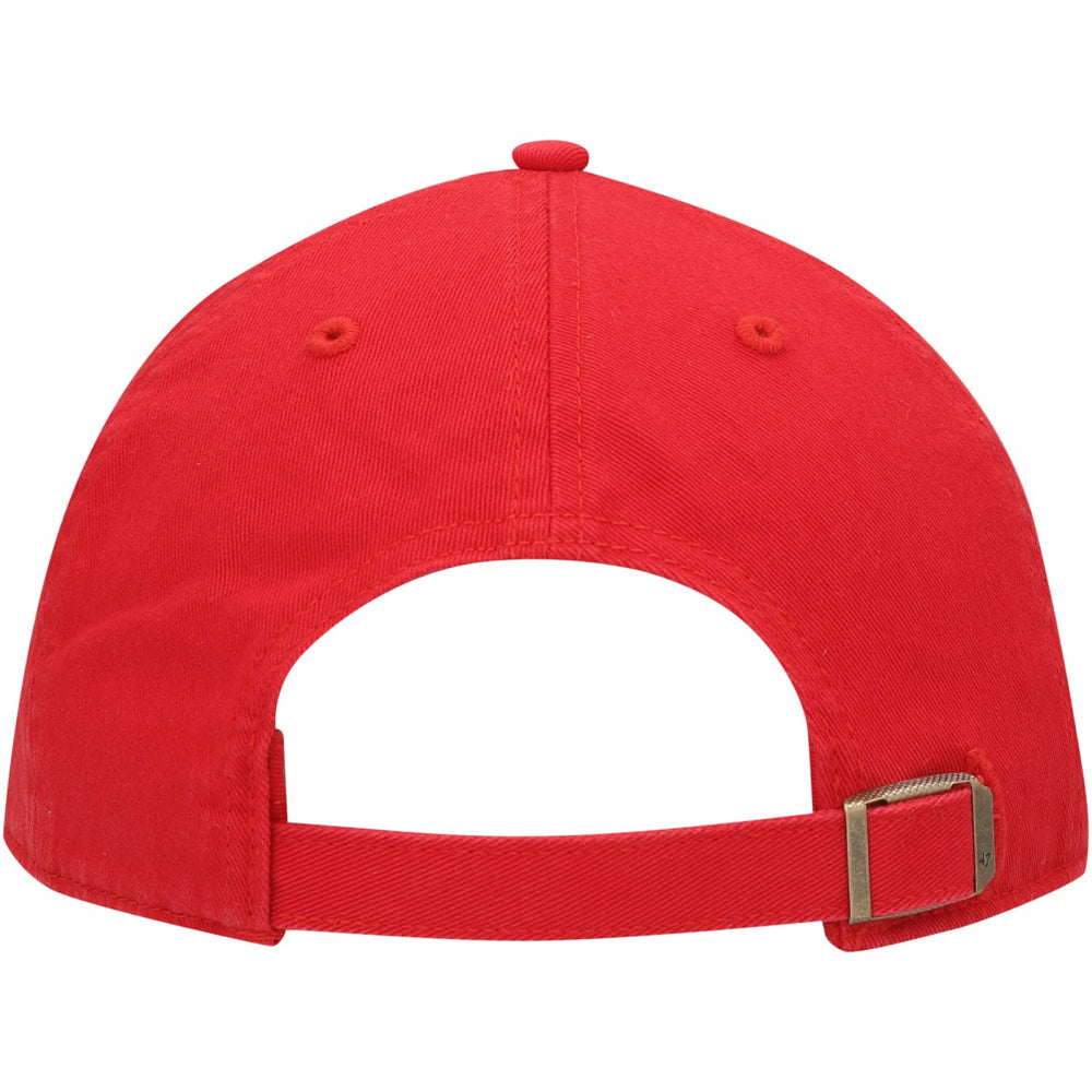 Portland Trail Blazers '47 Core Logo Clean Up Adjustable Hat Red - 47 brand
