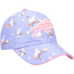 Buffalo Bills '47 Girls Preschool Unicorn Clean Up Adjustable Hat - Purple Hats