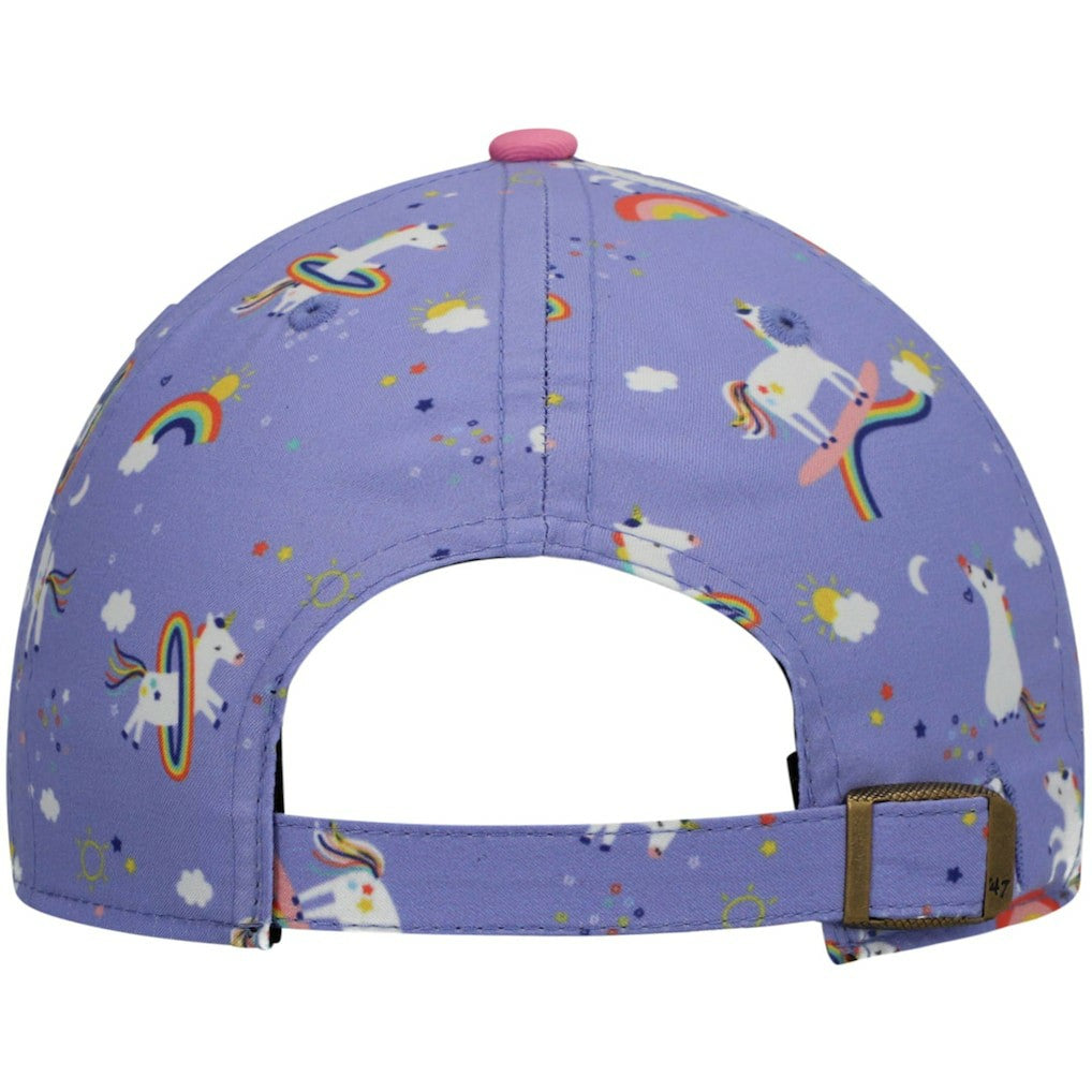 Miami Dolphins '47 Girls Preschool Unicorn Clean Up Adjustable Hat - Purple Hats