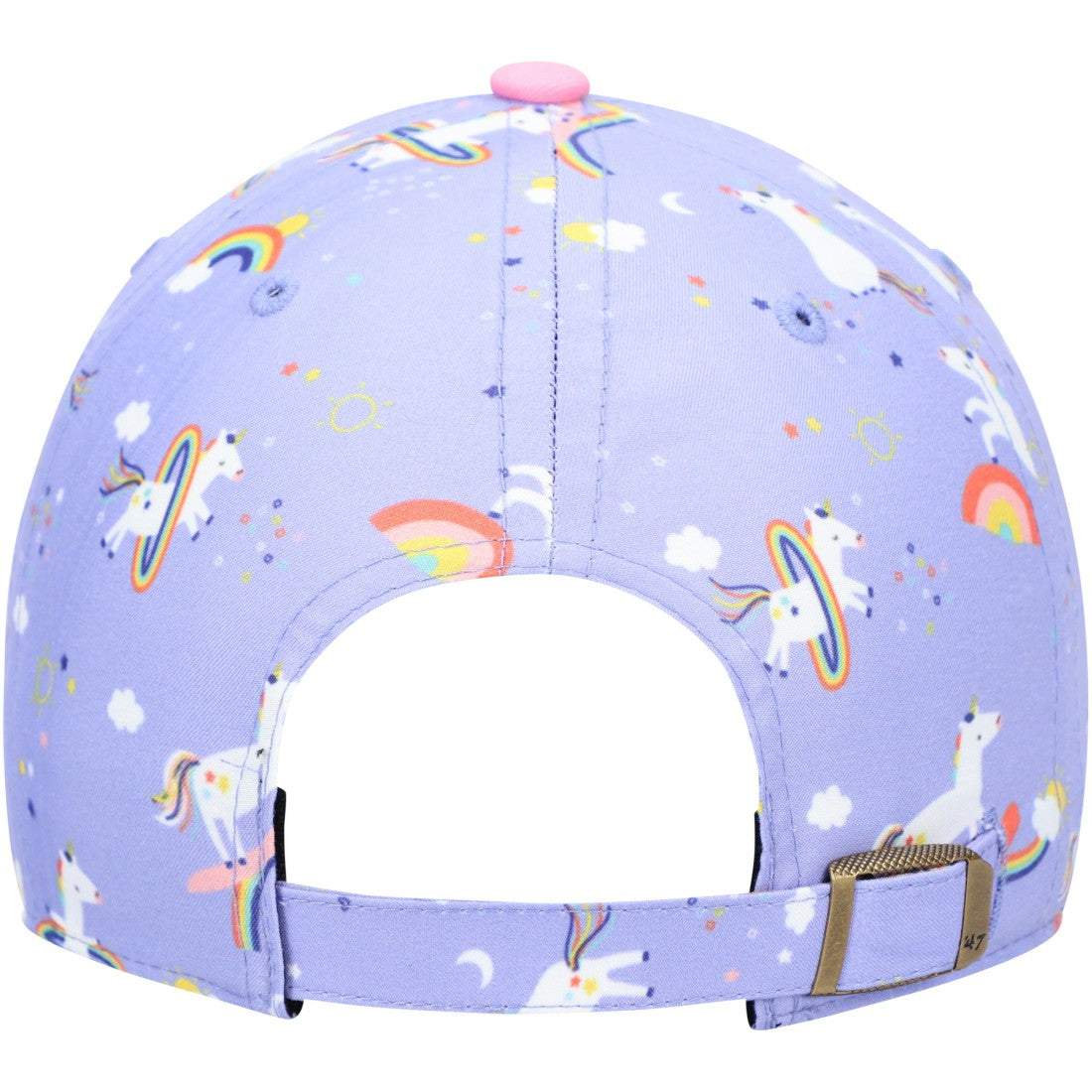 Green Bay Packers '47 Girls Preschool Unicorn Clean Up Adjustable Hat - Purple Hats
