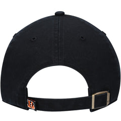 Cincinnati Bengals '47 Youth Logo Clean Up Adjustable Hat - Black Hats