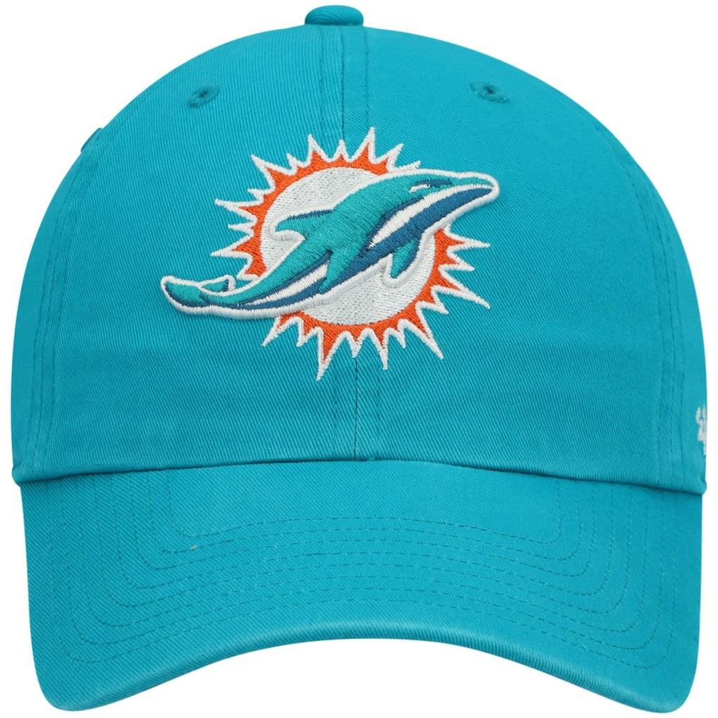 Miami Dolphins '47 Youth Logo Clean Up Adjustable Hat - Aqua Hats