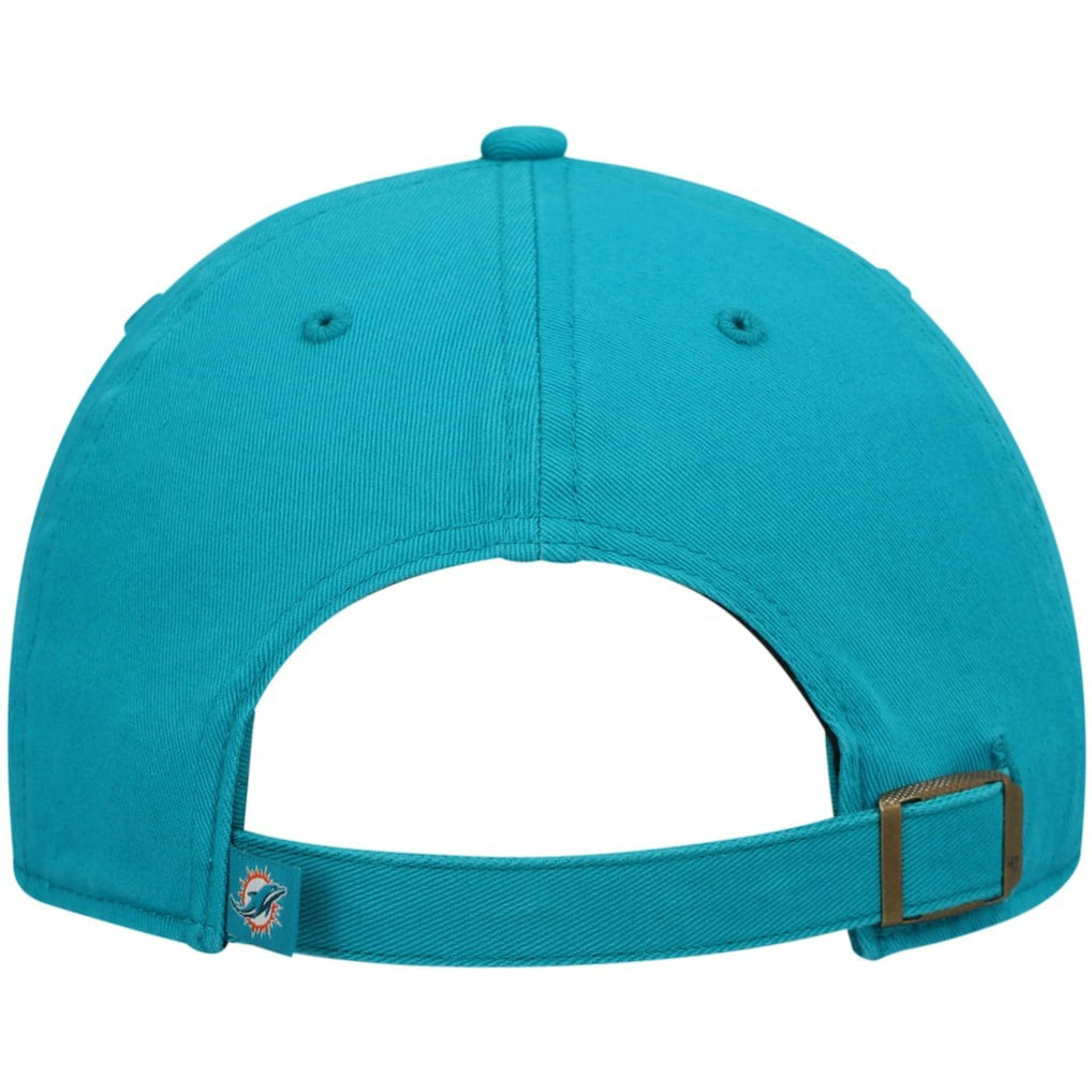 Miami Dolphins '47 Youth Logo Clean Up Adjustable Hat - Aqua Hats