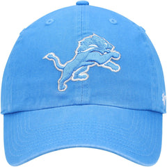Detroit Lions '47 Youth Logo Clean Up Adjustable Hat - Blue Hats