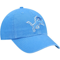Detroit Lions '47 Youth Logo Clean Up Adjustable Hat - Blue Hats
